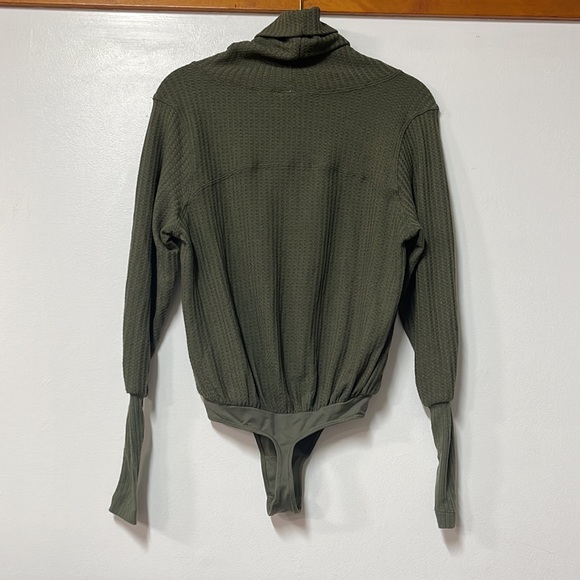 Free People Intimately Green Bodysuit - Picture 2 of 3